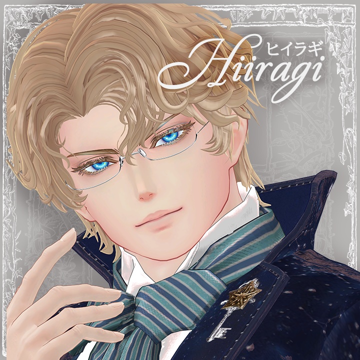 オリジナル3Dモデル ｢HIIRAGI（ヒイラギ）リニューアル版｣#Hiiragi3D