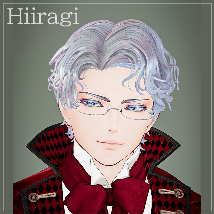 オリジナル3Dモデル ｢HIIRAGI（ヒイラギ）｣#Hiiragi3D