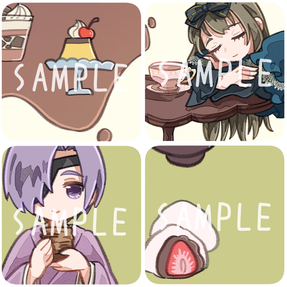 Alice in sweets land(スイーツ絵本)