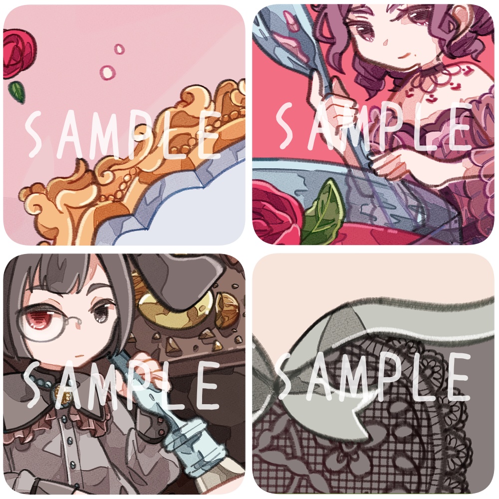 Alice in sweets land(スイーツ絵本)