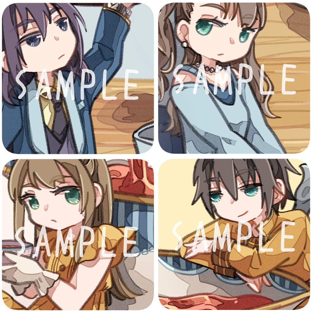 Alice in sweets land(スイーツ絵本)