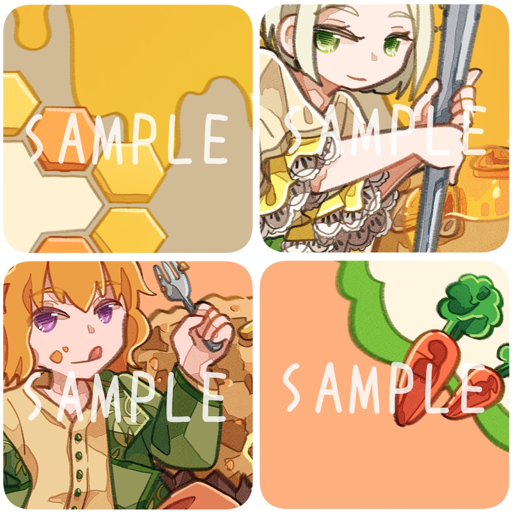 Alice in sweets land(スイーツ絵本)