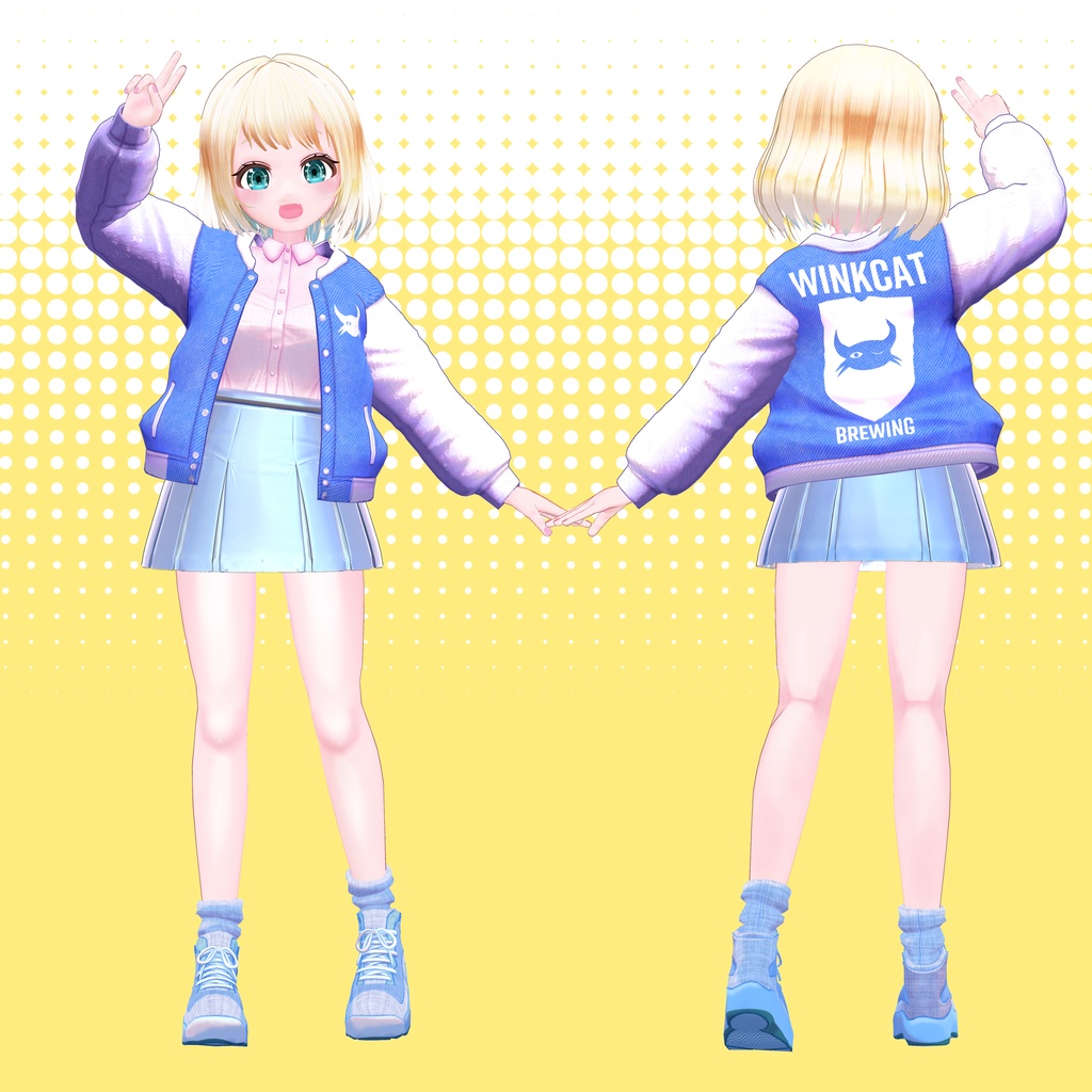 オリジナル3Dモデル「Q-ca」(キューカ)