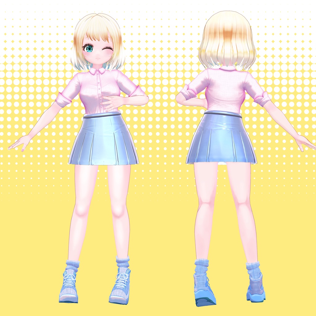 オリジナル3Dモデル「Q-ca」(キューカ)