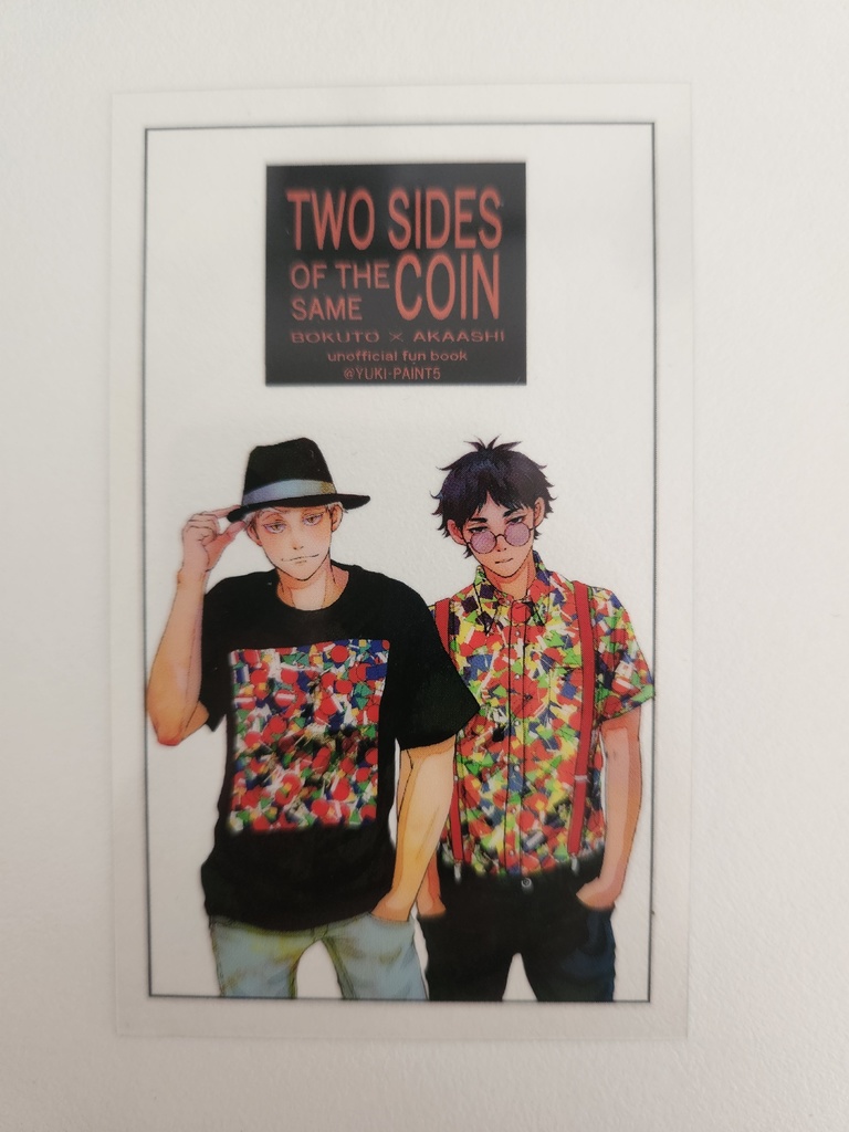 TWO SIDES OF THE SAME COIN