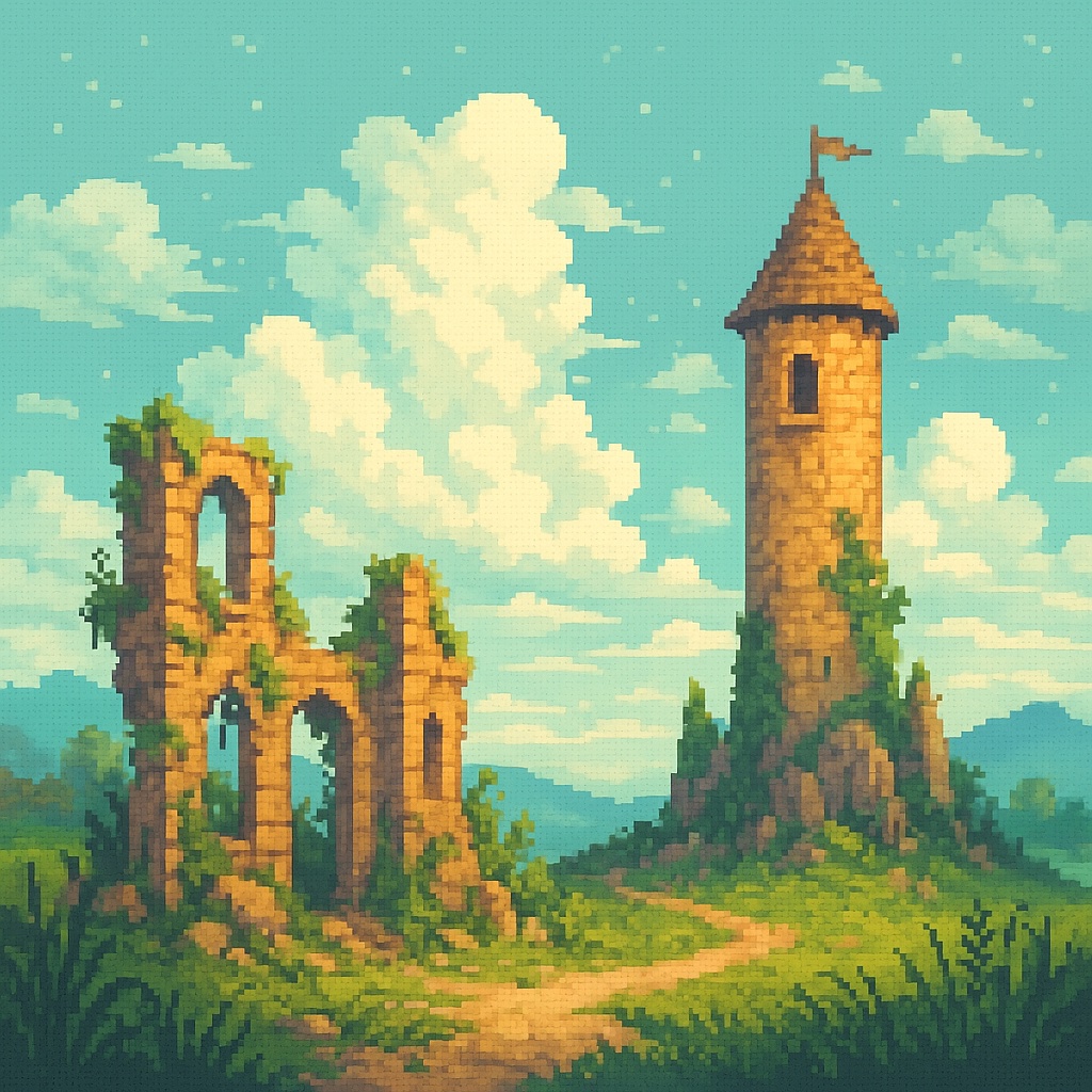 PixelFantasy 素材集 Vol.01〜10|ファンタジー世界を彩るドット絵パック