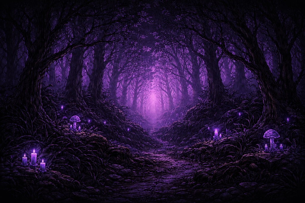 DarkRealm Pixel Backgrounds Vol.1 ― ゴシック幻想世界10枚セット ―