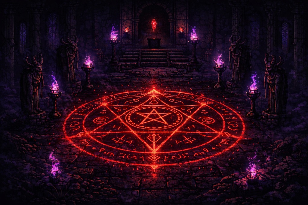 DarkRealm Pixel Backgrounds Vol.1 ― ゴシック幻想世界10枚セット ―