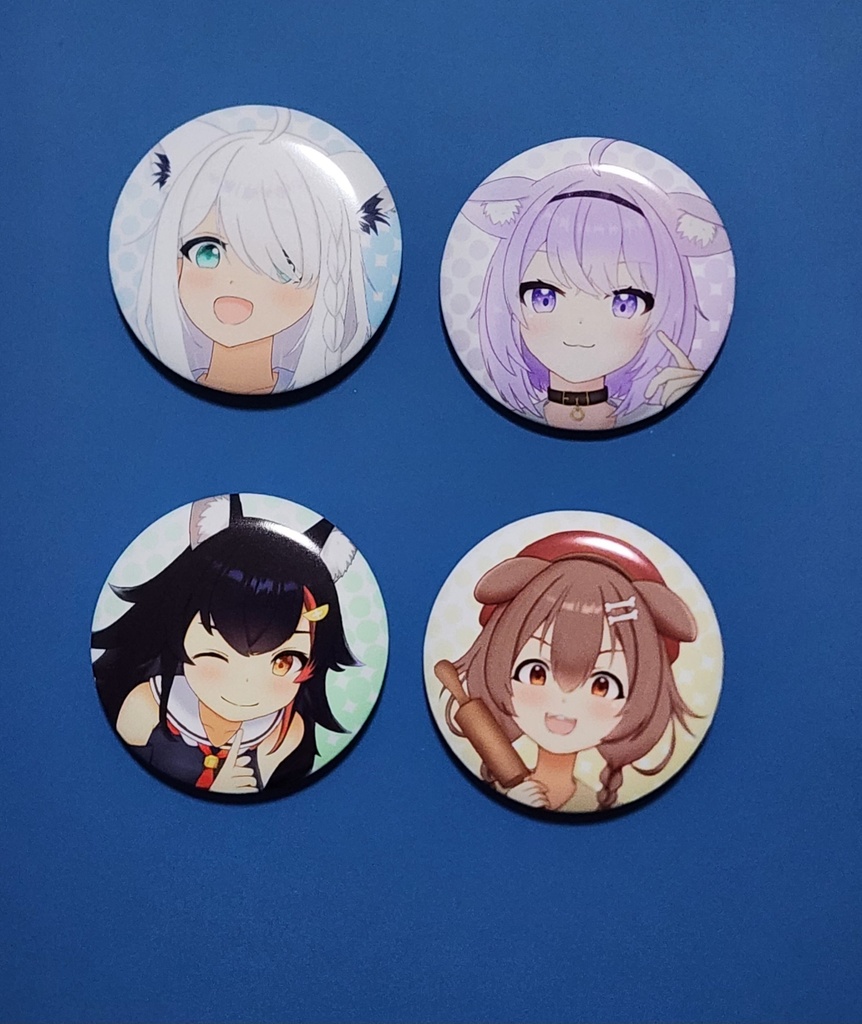ホロクル10th ホロライブゲーマーズ 缶バッジ（44mm）