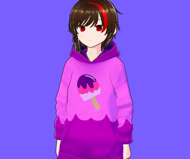 【vroid無料衣装】アイストップス