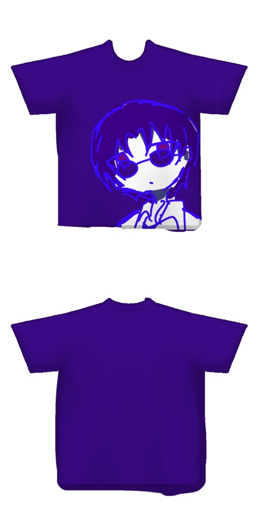 【フレンド専用】フレンドTシャツ用（vroid用衣装）