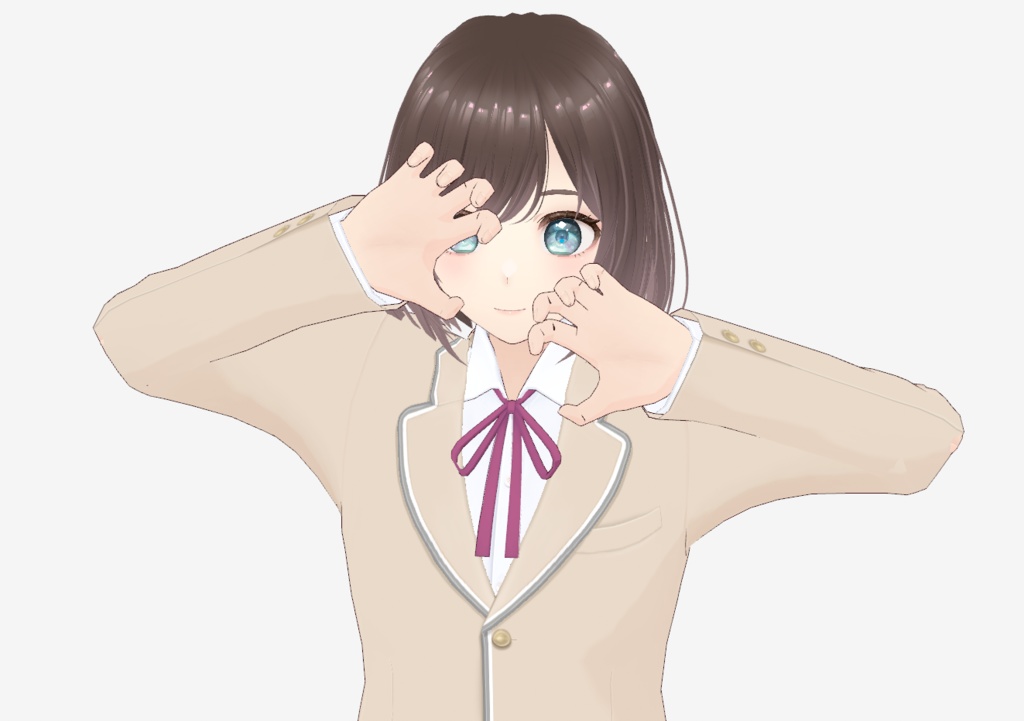 【vroid】ポーズ集2