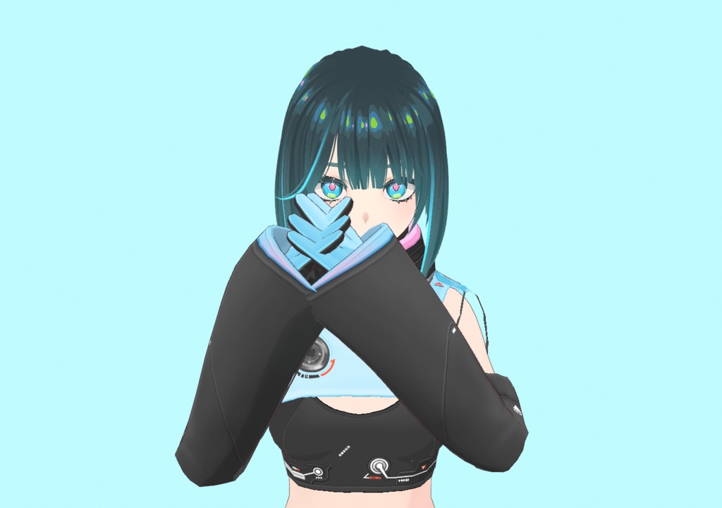 【vroid】ポーズ集2