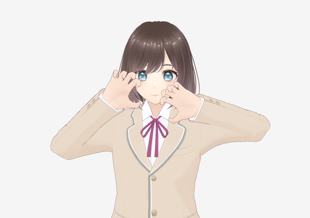 【vroid】ポーズ集2