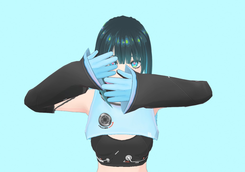 【vroid】ポーズ集2