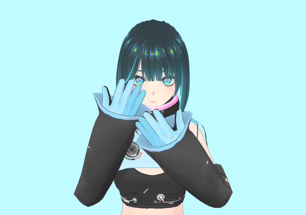 【vroid】ポーズ集2