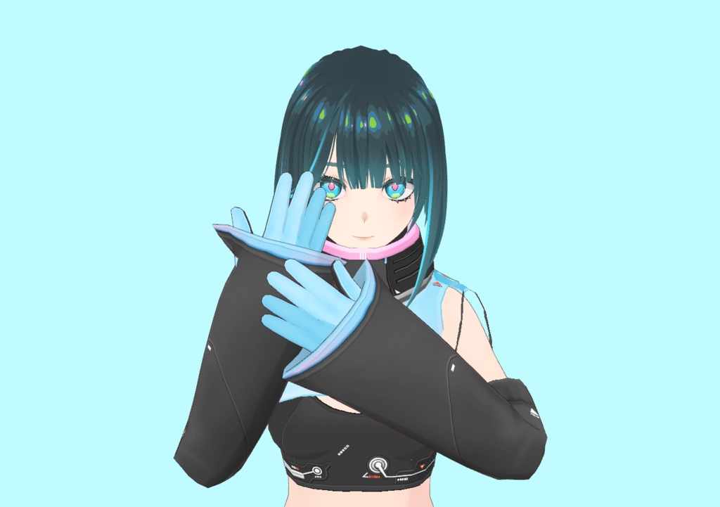 【vroid】ポーズ集2