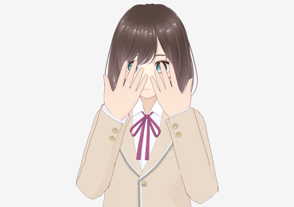 【vroid】ポーズ集2