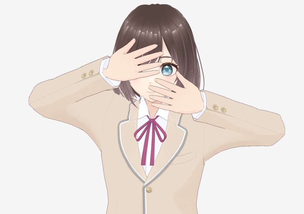 【vroid】ポーズ集2