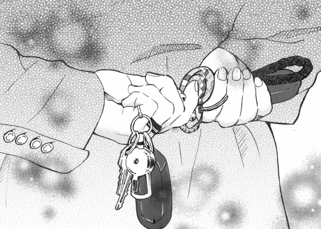 アナログイラスト　漫画