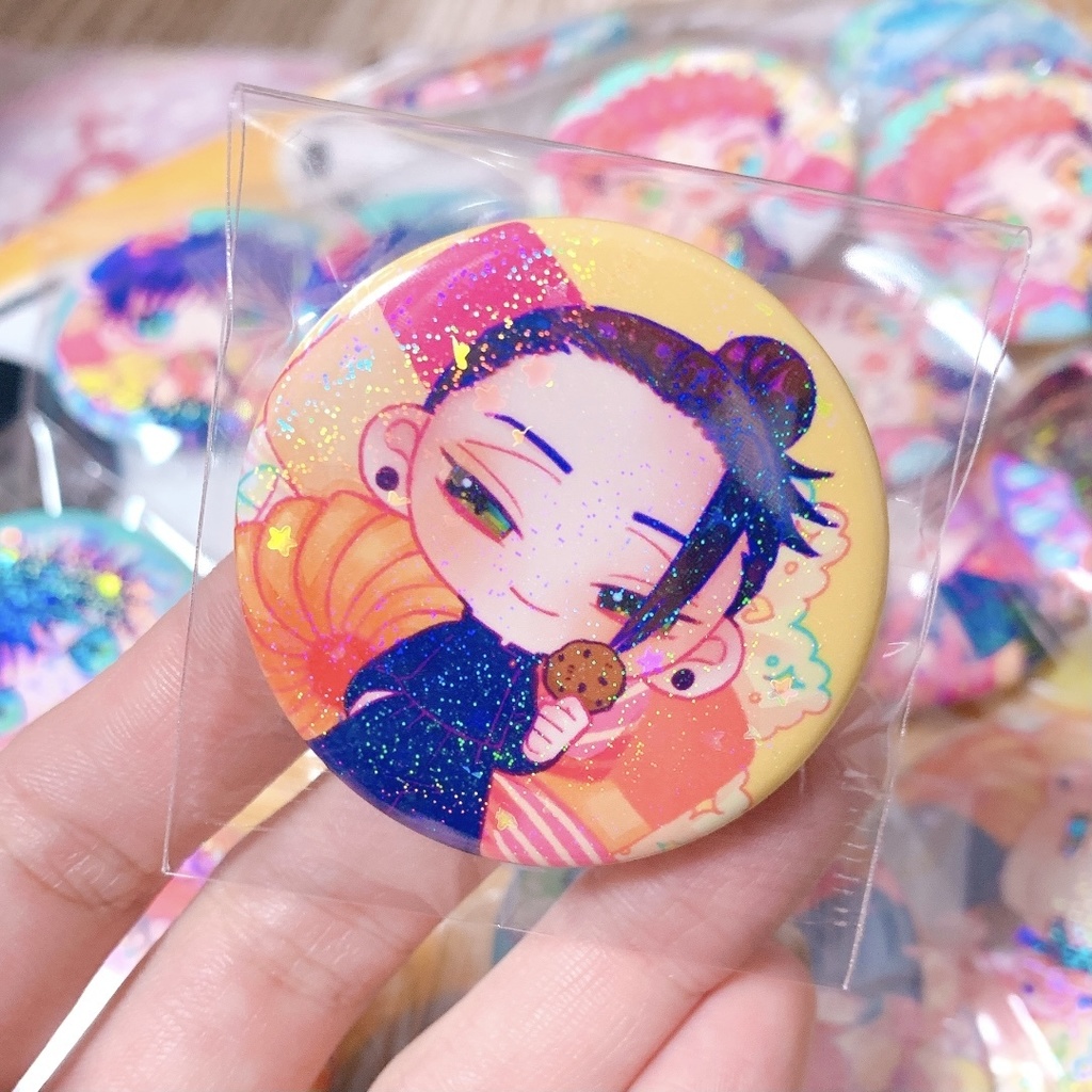 呪・スイーツホロ缶バッジ