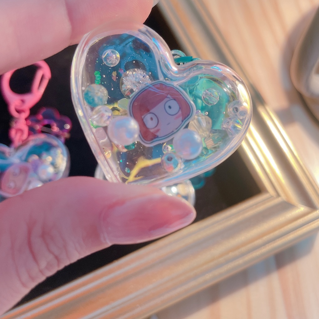 ♡シャカシャカキーホルダー