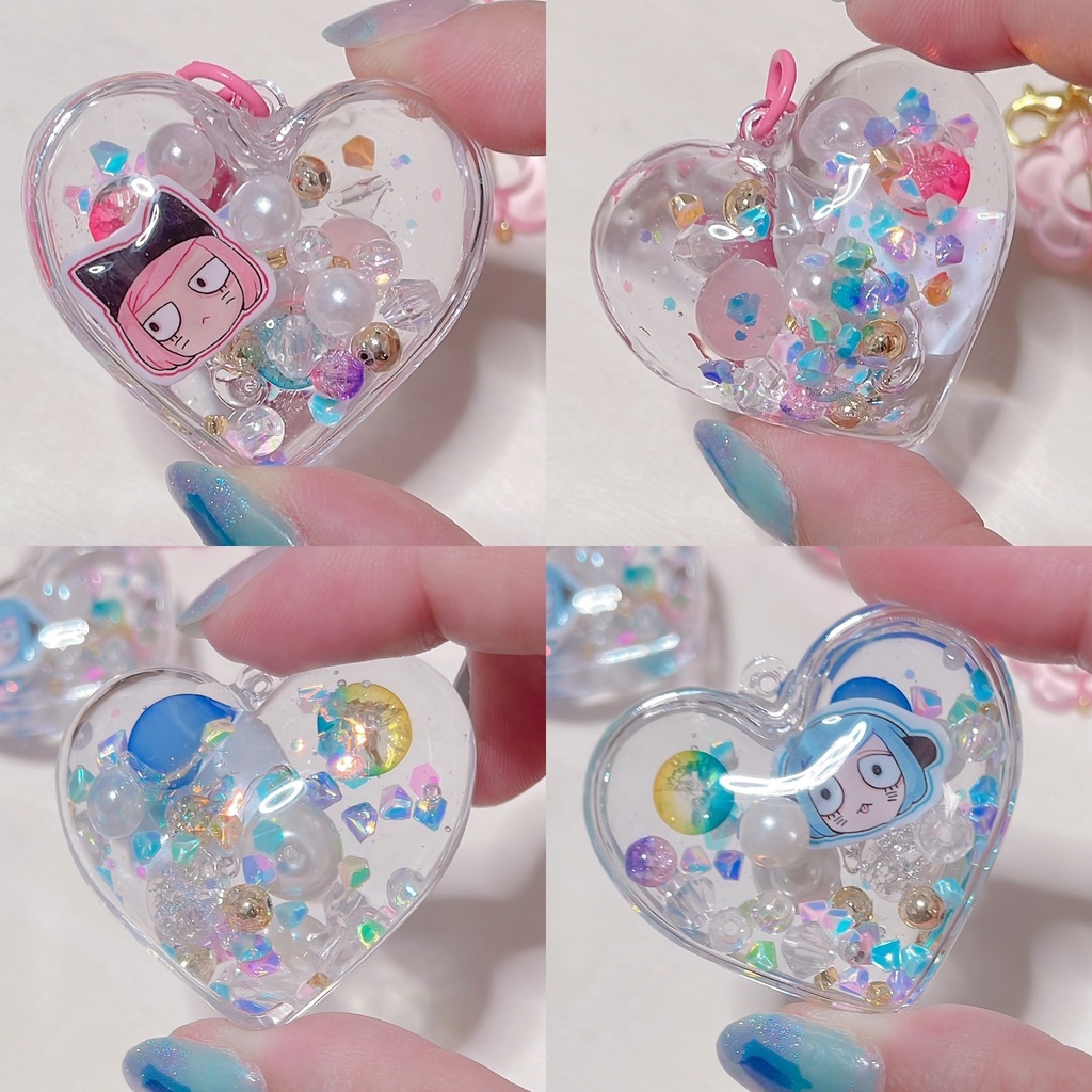 ♡シャカシャカキーホルダー