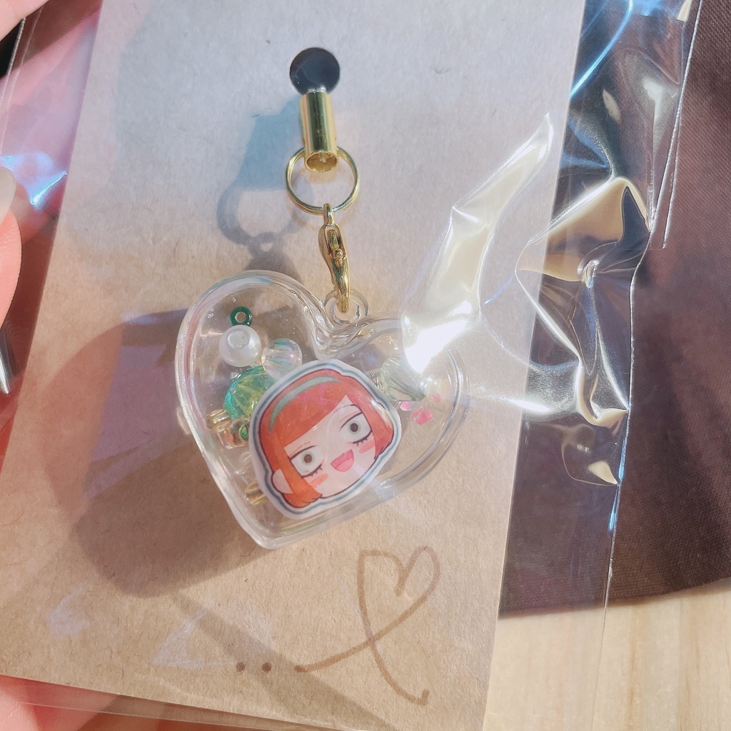 ♡シャカシャカキーホルダー(小)