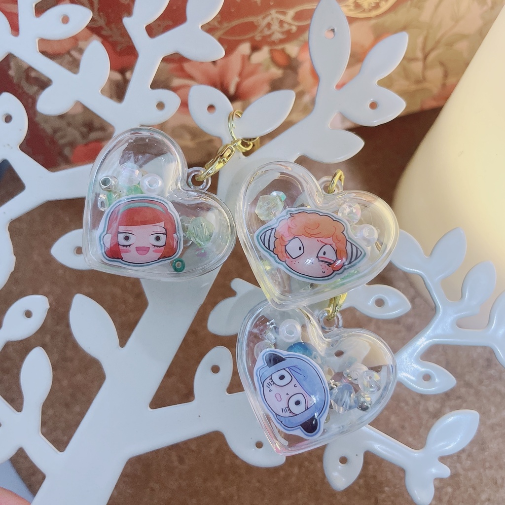 ♡シャカシャカキーホルダー(小)