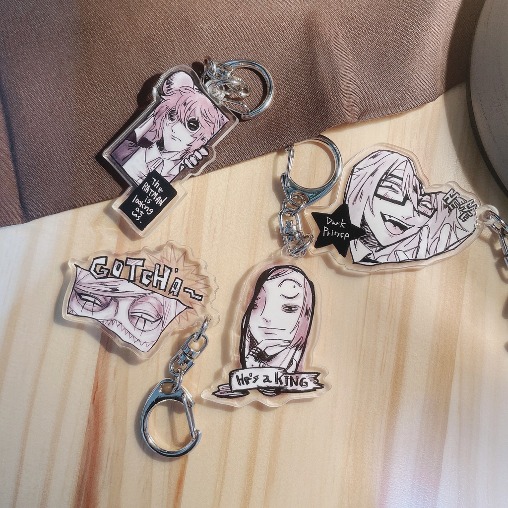 場面イメージアクキー(全6種)