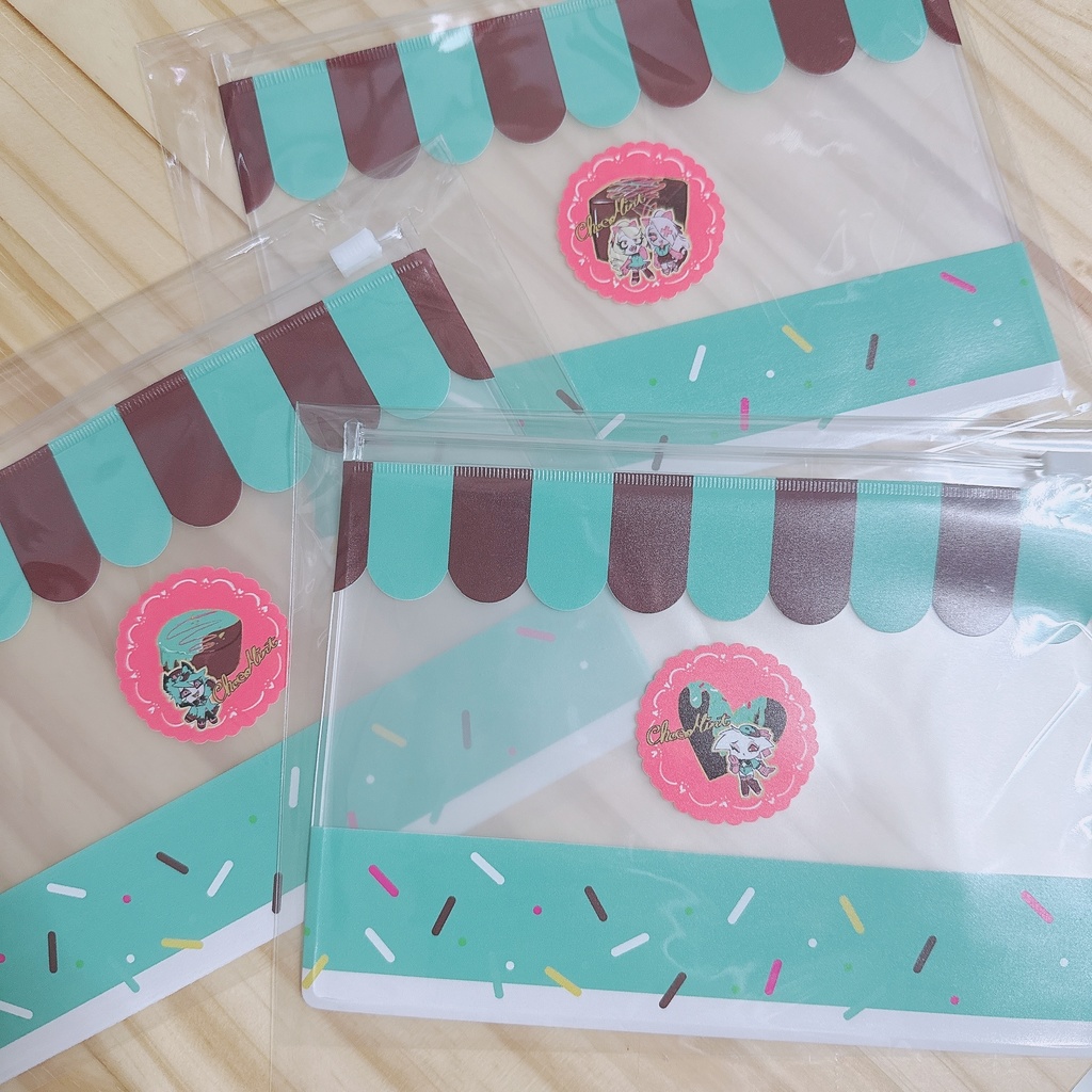 チョコミント/等身アクスタorポーチ/缶