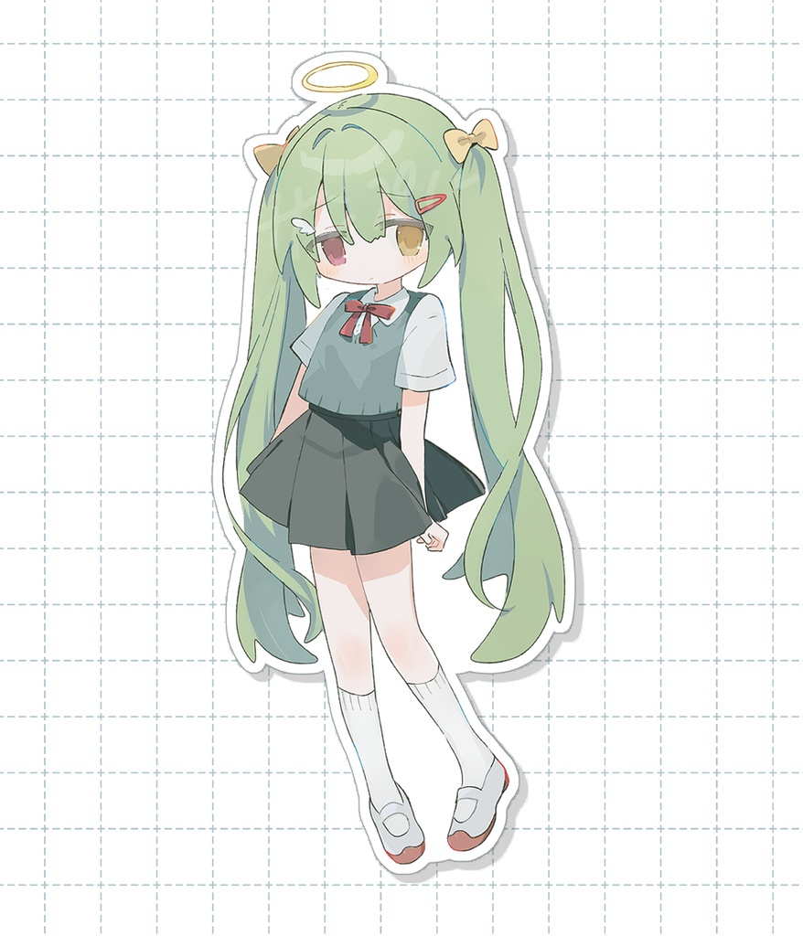 天使ステッカー