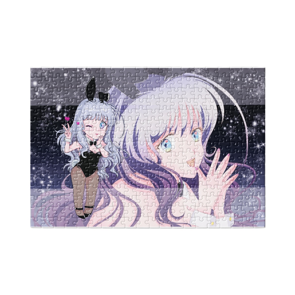 日葵バニーちゃん パズル横