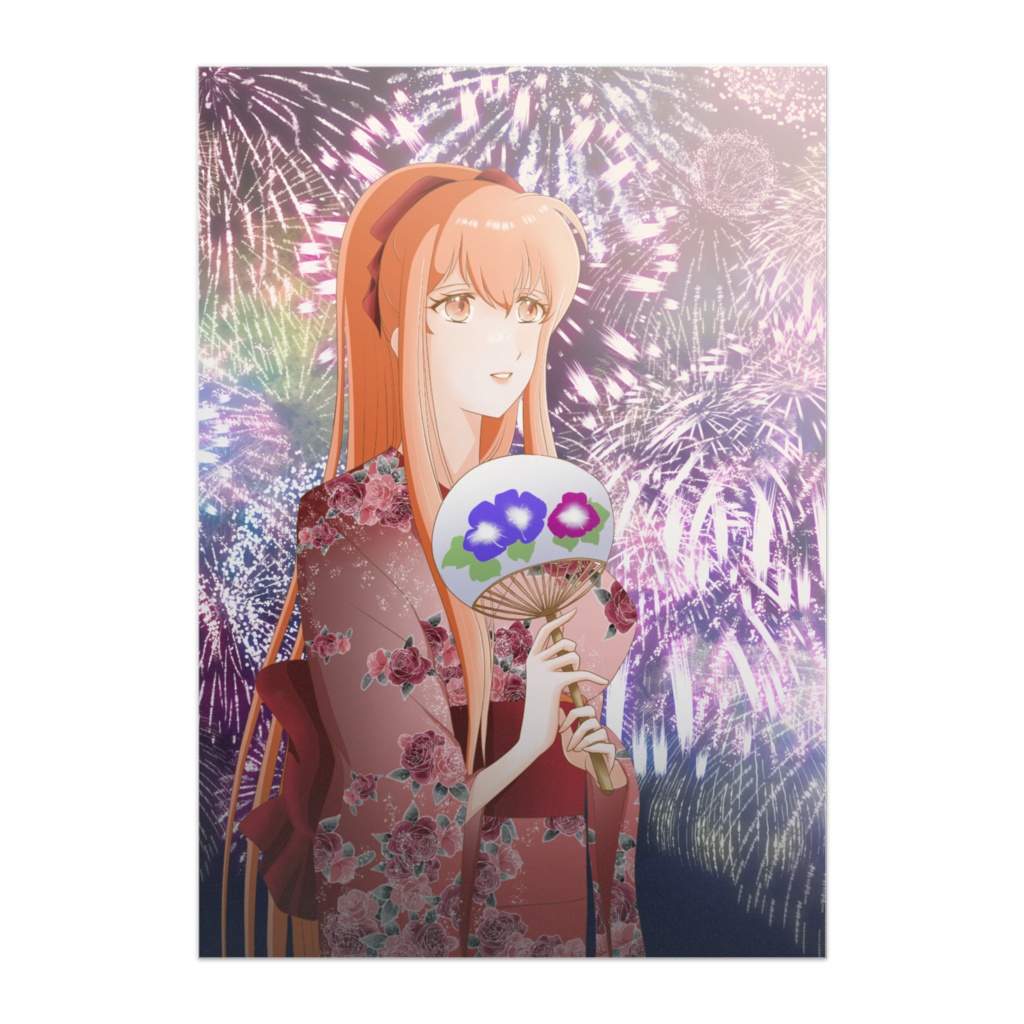 涼夏ちゃん浴衣ポスター