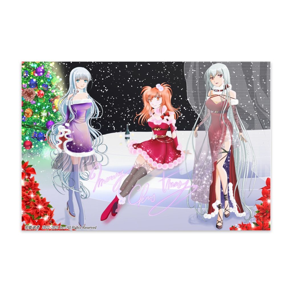 仲良し3人娘ポストカード(10枚セット)ヴァンーボVGスノーホワイト