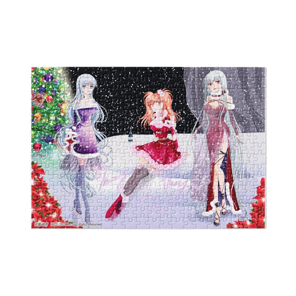 仲良し3人娘 パズル₋横