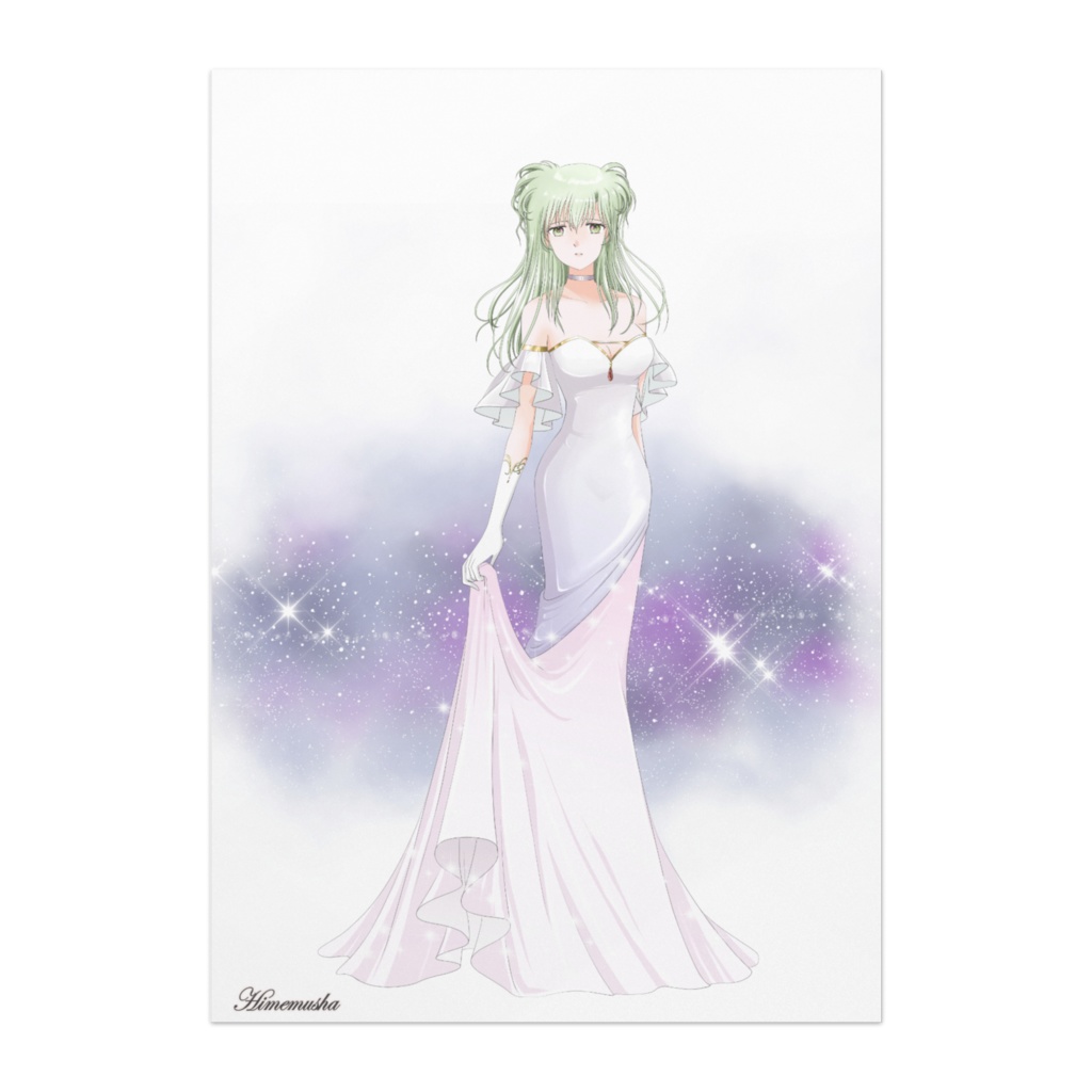 紬ちゃんのドレスポスター