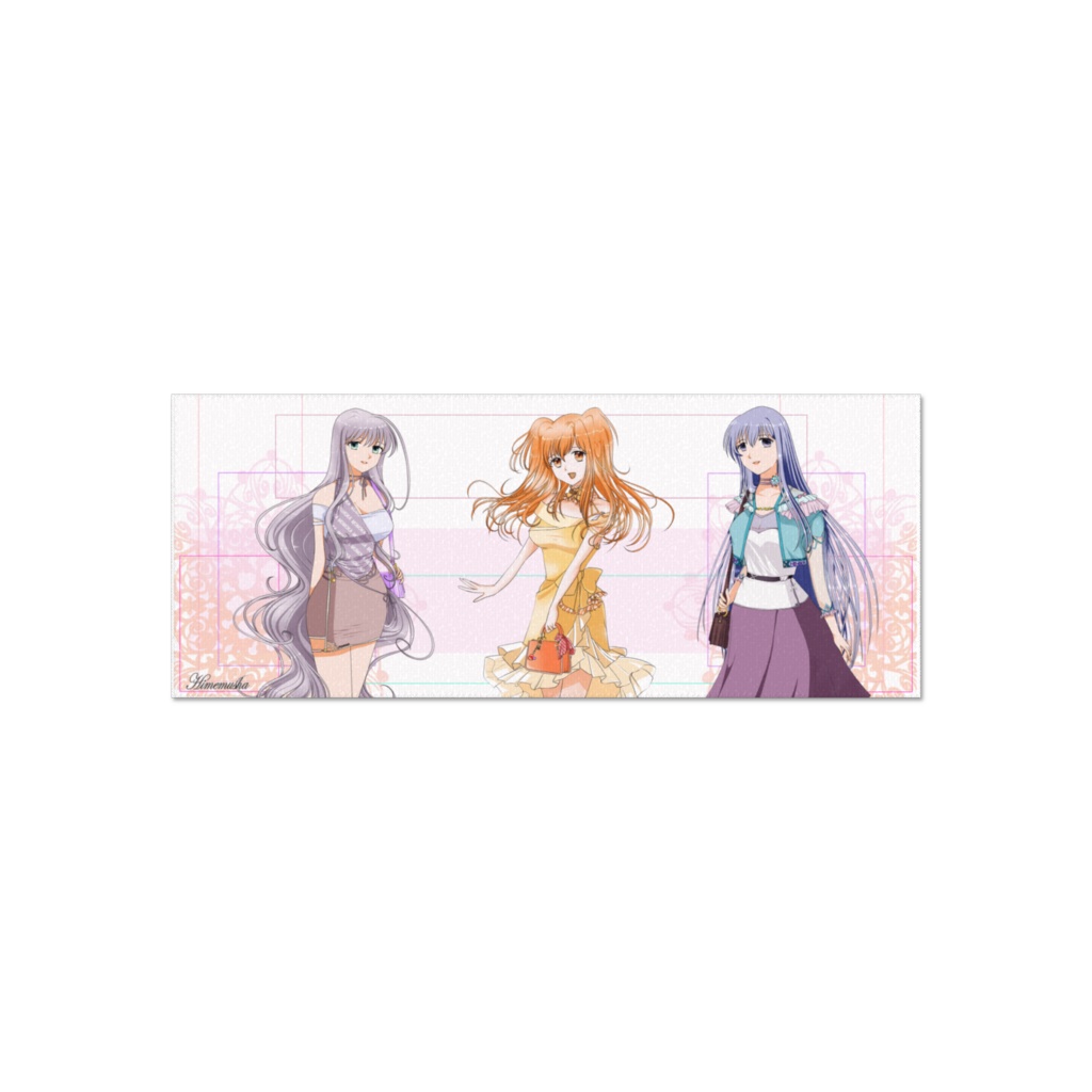 仲良し3人娘フェイスタオル 84×34㎝