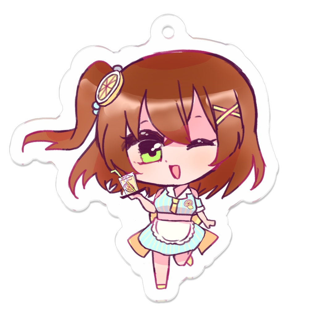 アクリルキーホルダー　日高零奈