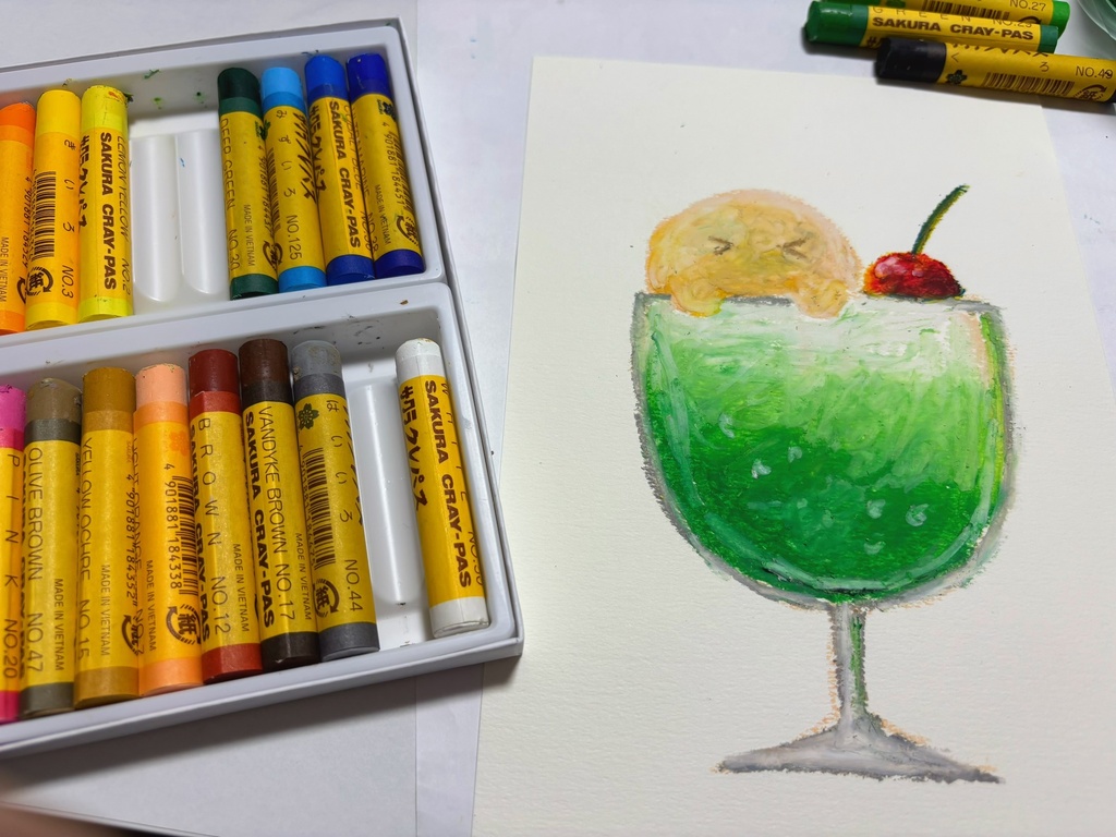 メロンクリームソーダ