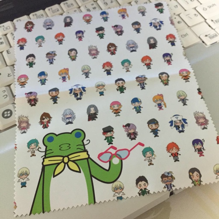 えぼるのゆかいな仲間たち メガネ拭き