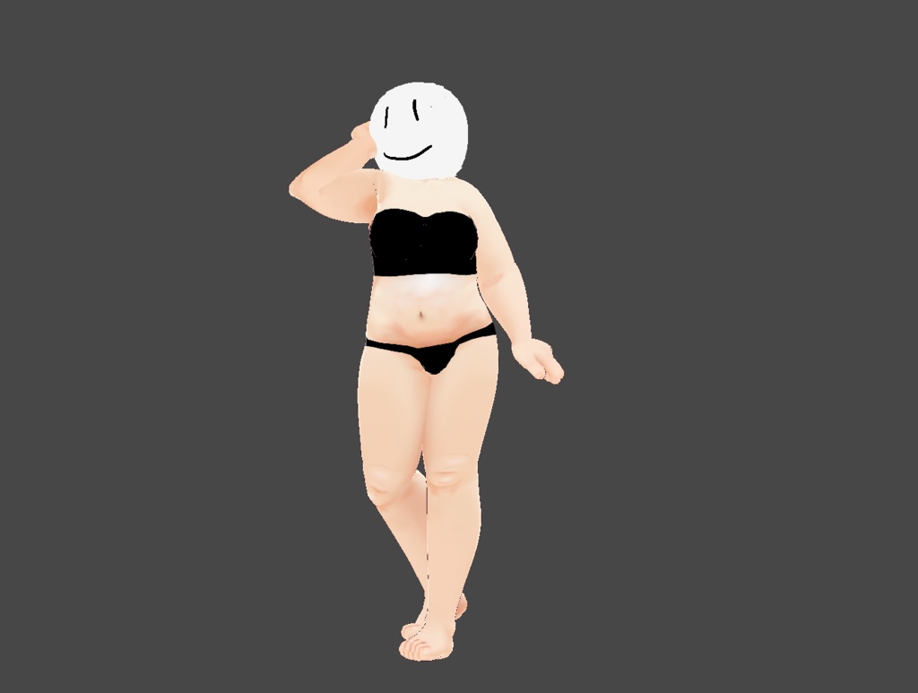 ふくよかになりたい人用のボディースーツ