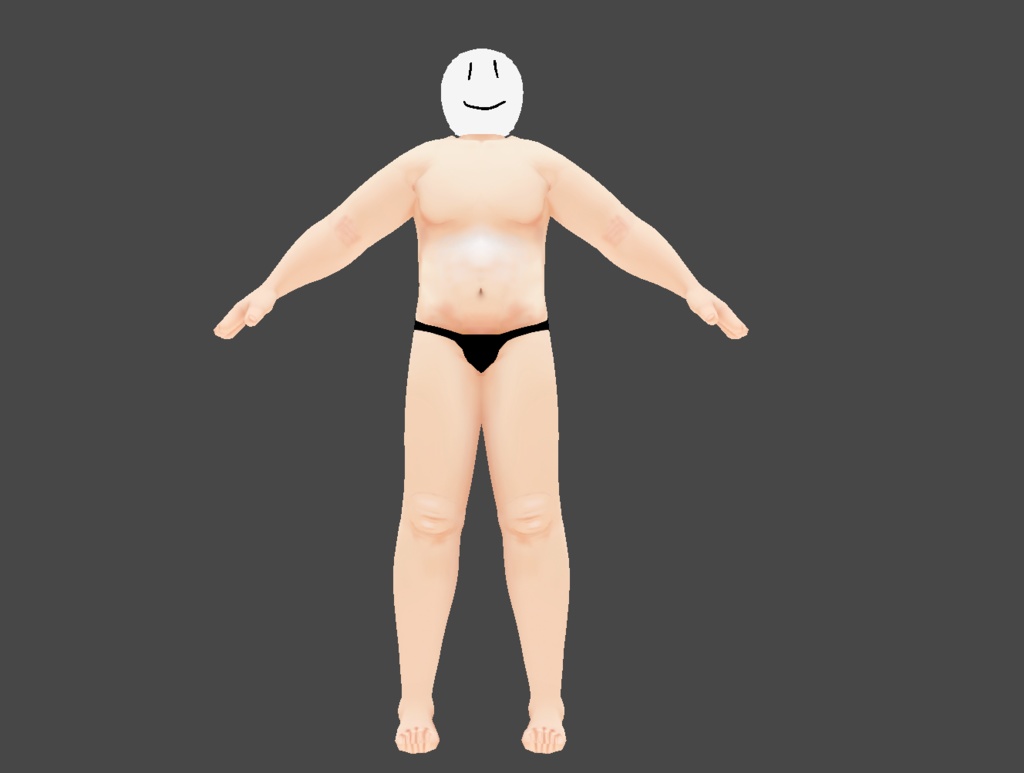 ふくよかになりたい人用のボディースーツ