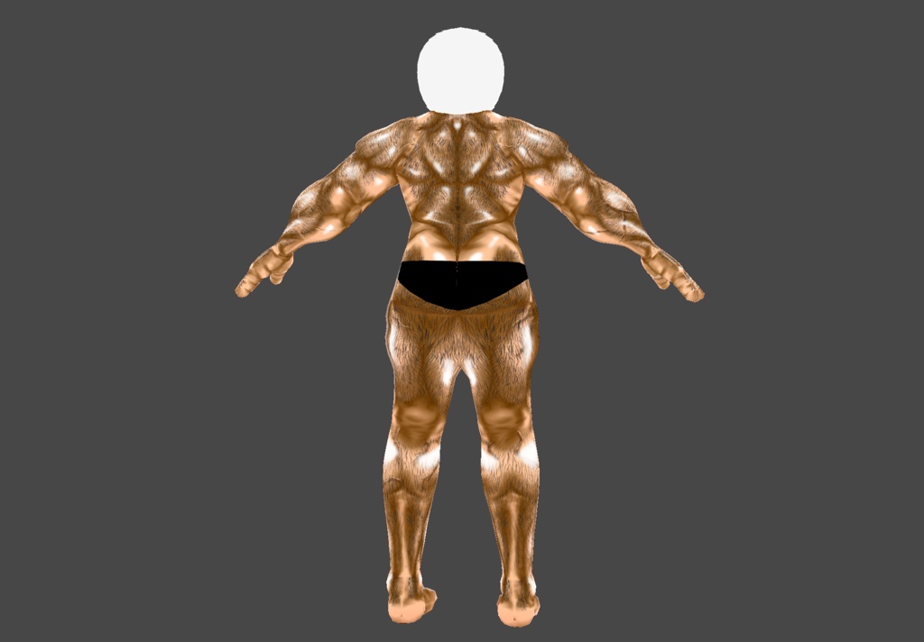 筋肉ダルマになりたい人用の筋肉ボディースーツVer2