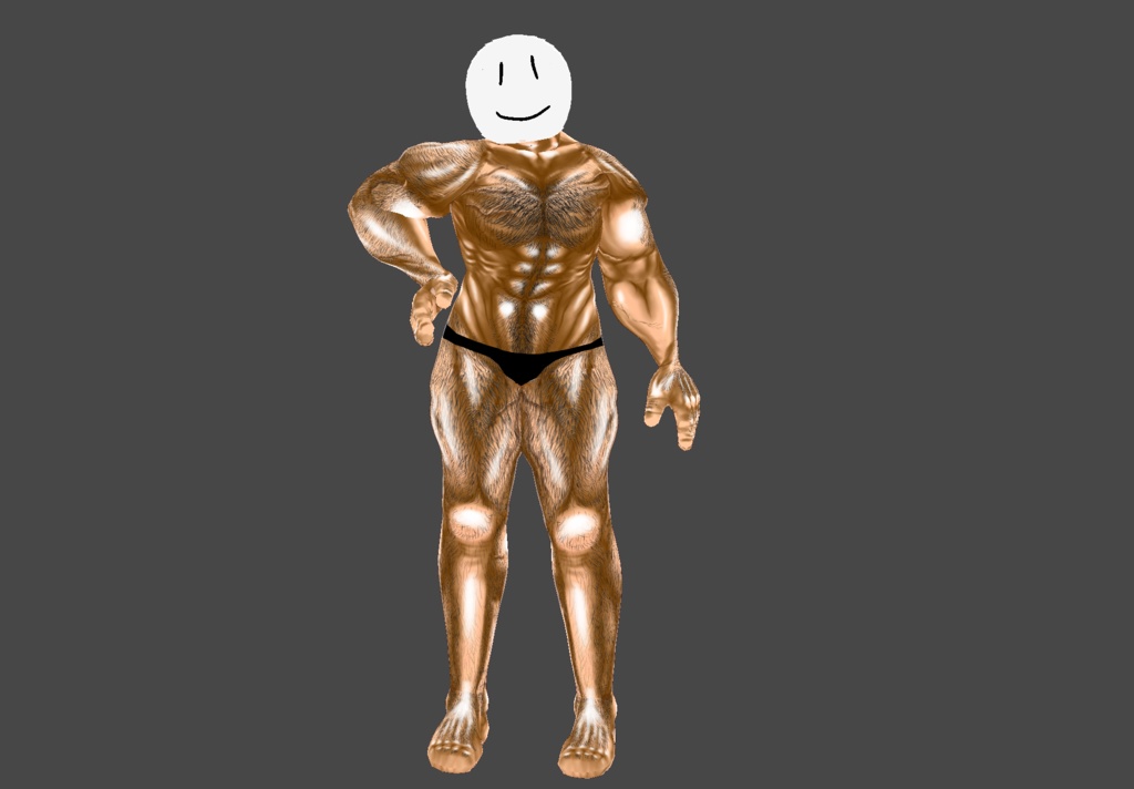 筋肉ダルマになりたい人用の筋肉ボディースーツVer2