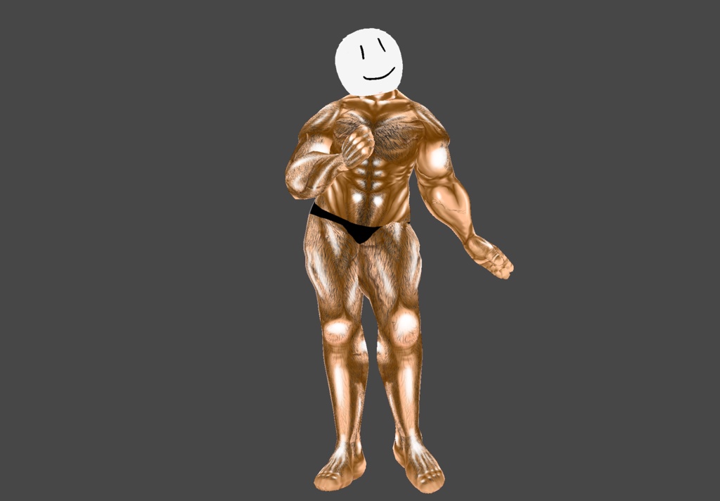 筋肉ダルマになりたい人用の筋肉ボディースーツVer2