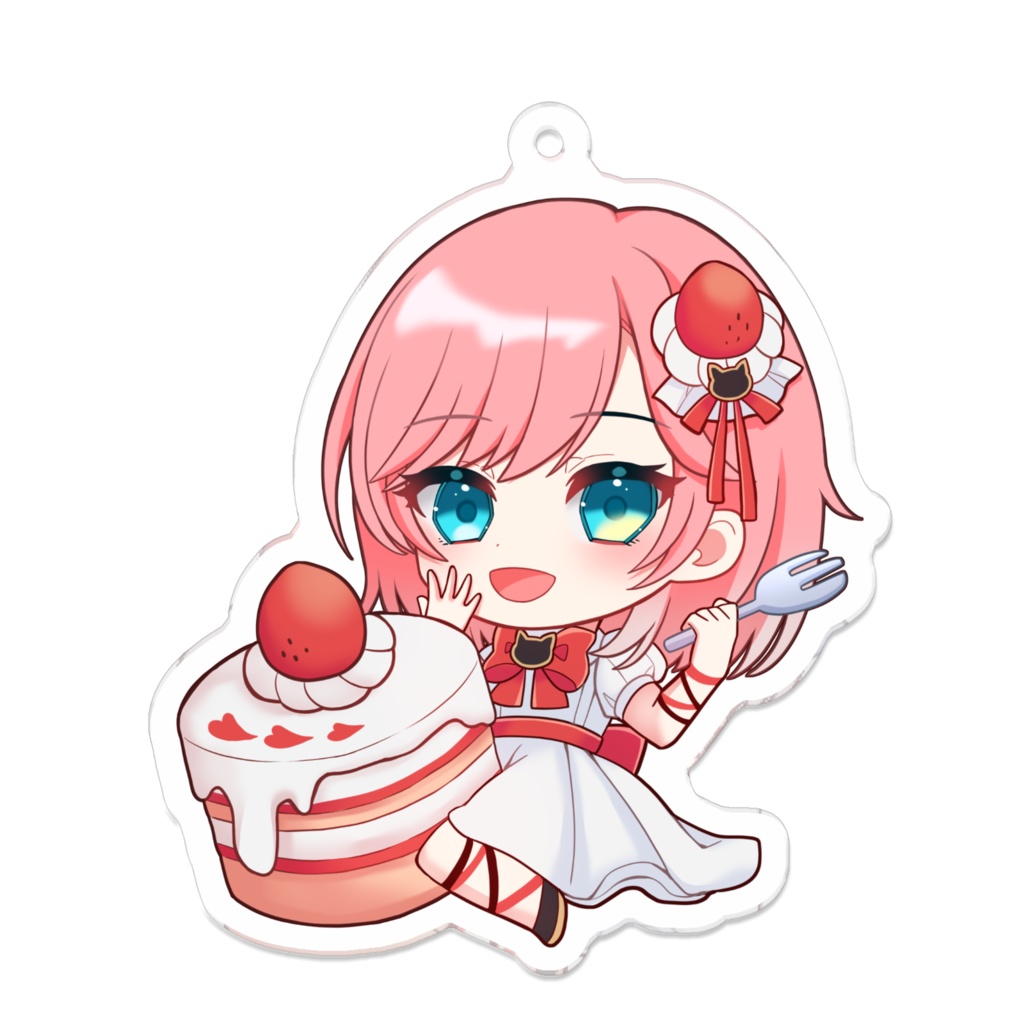 すぎもちBDアクリルキーホルダー(いただきますver)