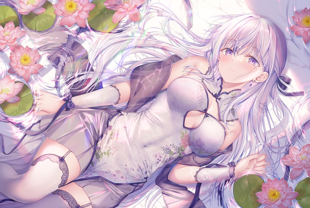 【こみトレ47通販】チャイナ服の飛鳥先輩BIGブランケット(在庫限り)