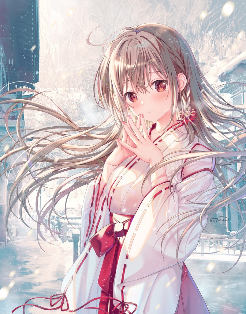 【COMIC1☆28通販】直筆サイン複製原画(額縁付き)