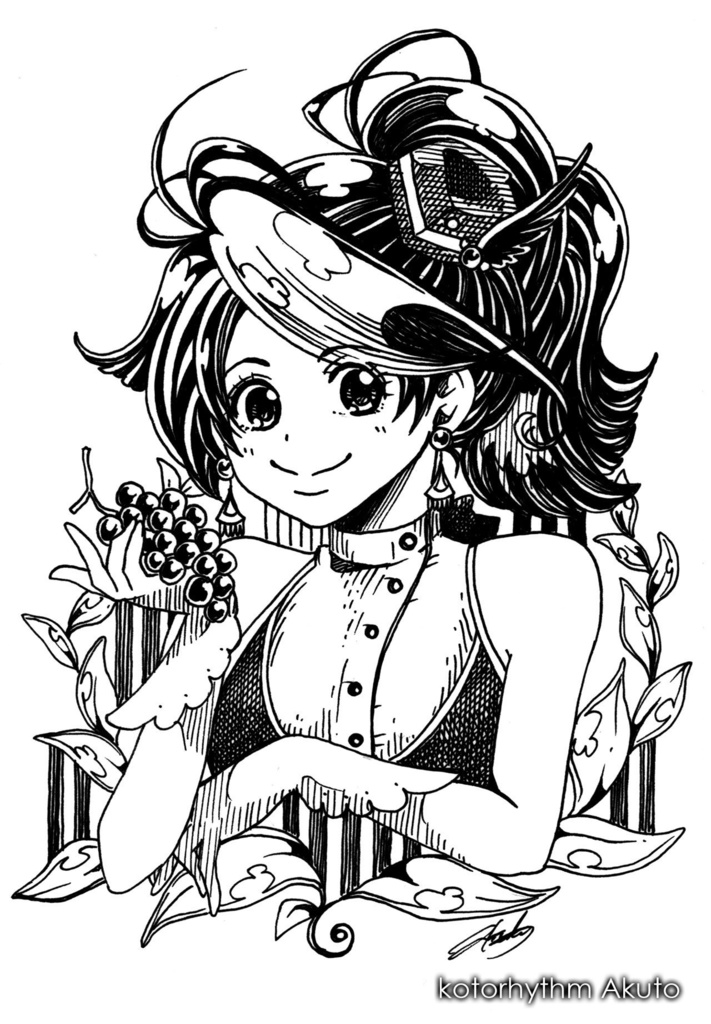 ドローイング原画【オニオオハシ】